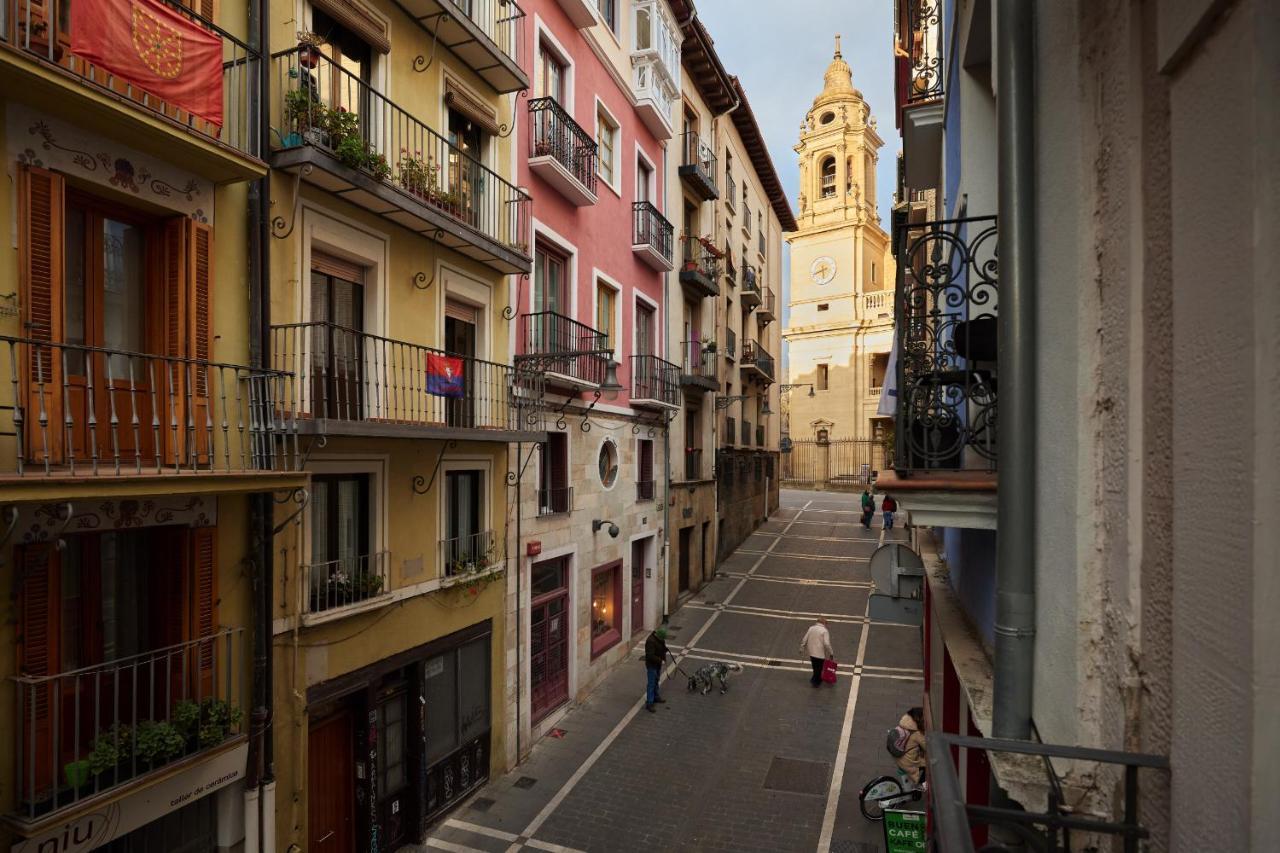 Tuapartamento En Calle Curia - Centro Ciudad Apartment Pamplona Bagian luar foto